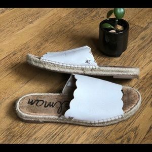 Sam Edelman White Sandals